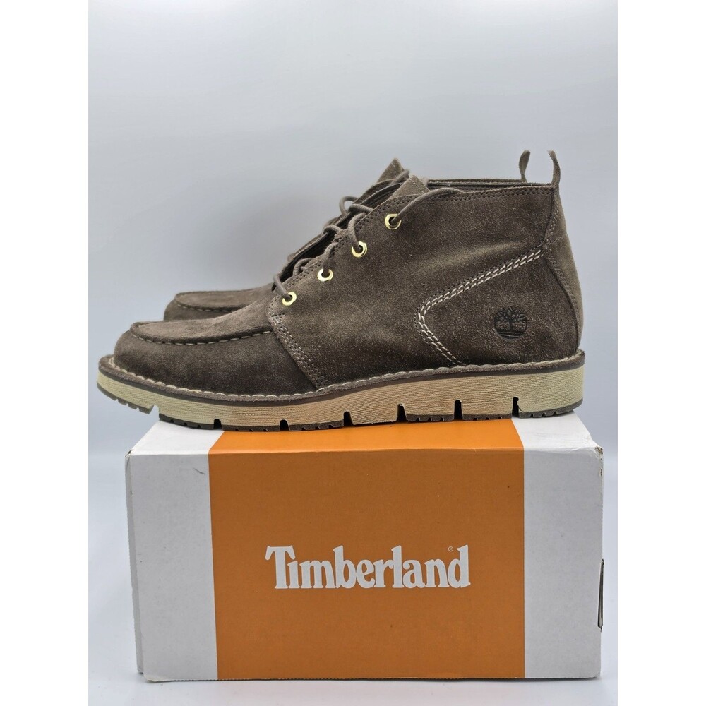 Timberland Westmore Mens Suede Leather Chukka Boots Canteen Moc-Toe Mid Size 10
